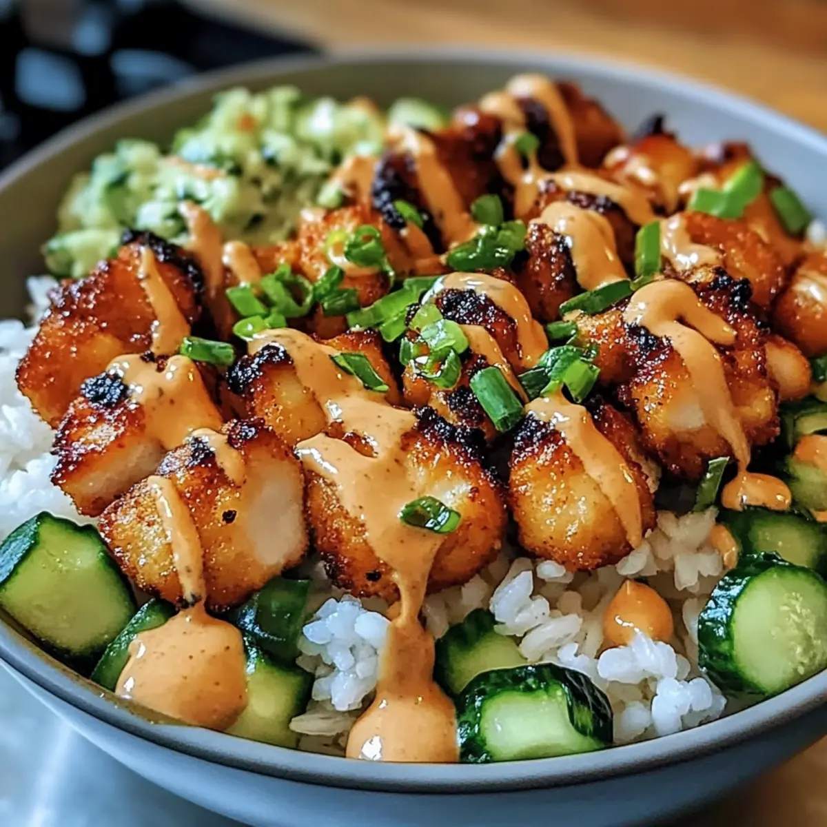 Bang Bang Hähnchen-Bowl: Schnelle Genussmomente 2 Bang Bang HA¤hnchen Bowl zsuuhe