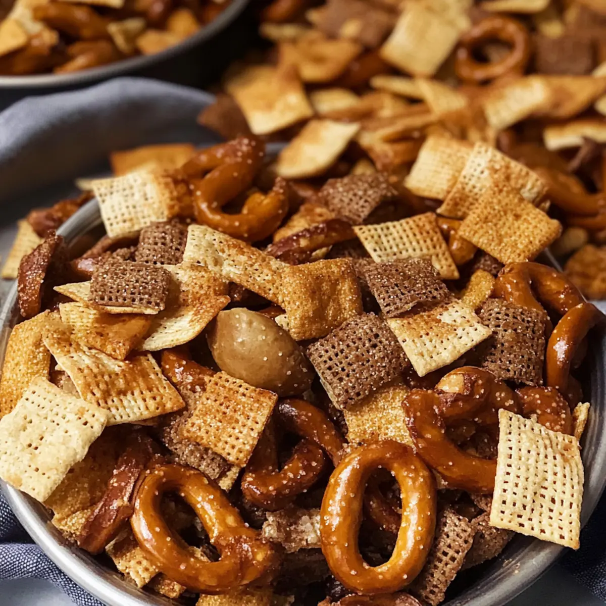 Bold und Buttrig Selbstgemachter Chex Mix Rezept 3