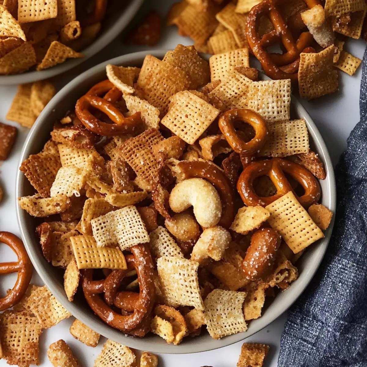 Bold und Buttrig Selbstgemachter Chex Mix Rezept 2