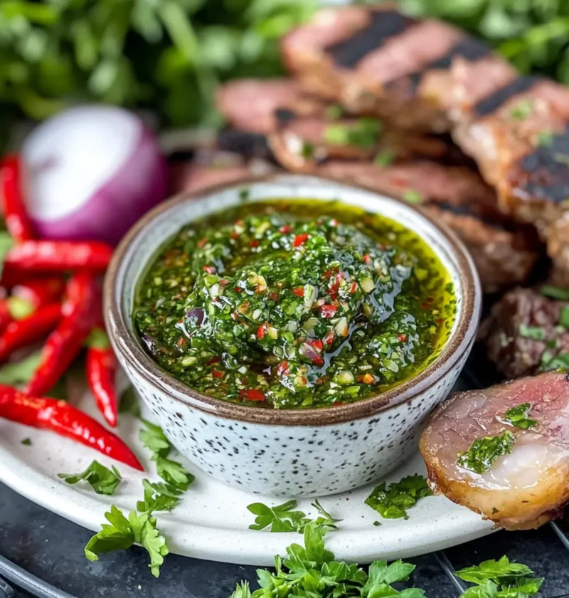 Chimichurri: Authentisches Rezept fรผr ein frisches Erlebnis 1 Chimichurri