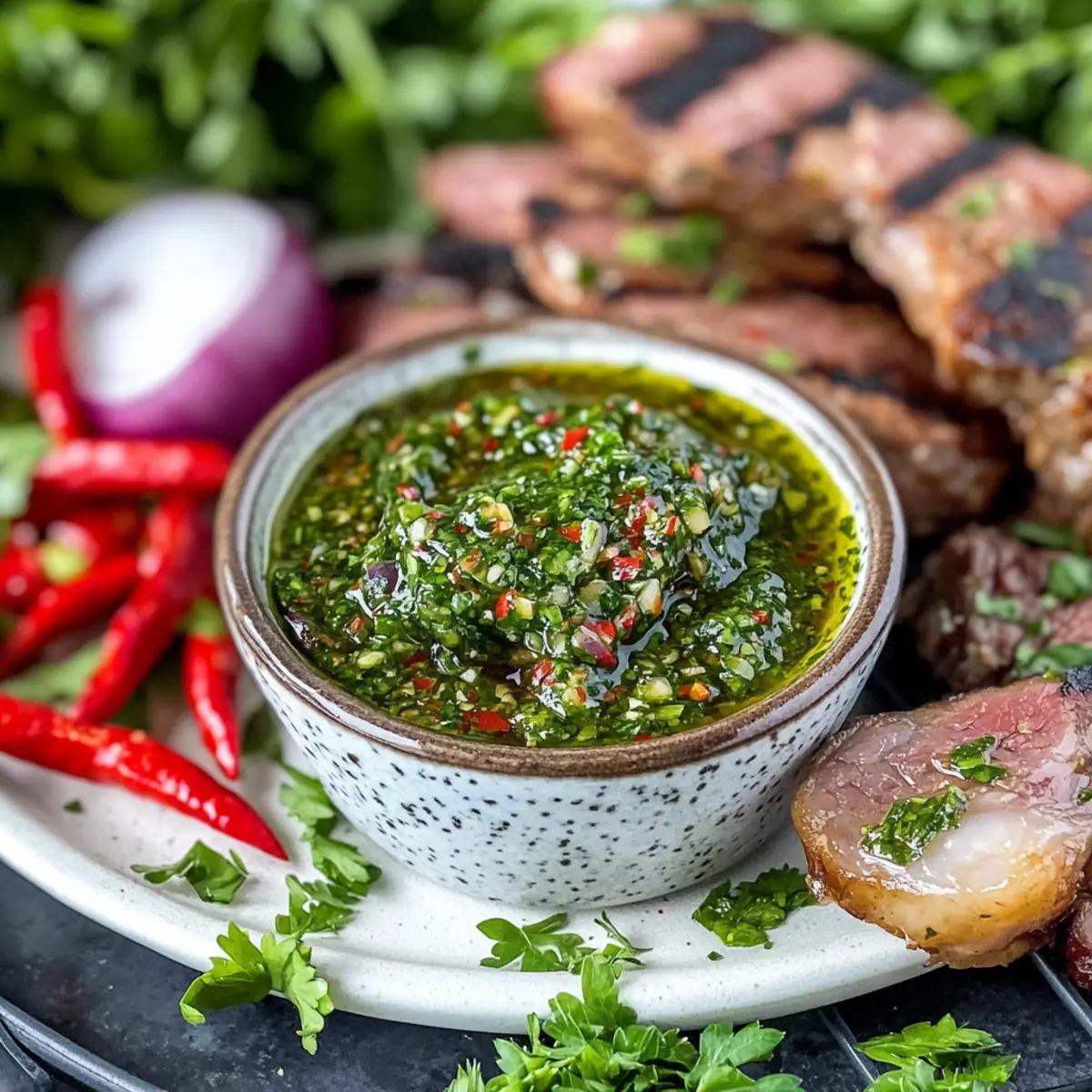 Chimichurri: Authentisches Rezept für ein frisches Erlebnis 5 Chimichurri