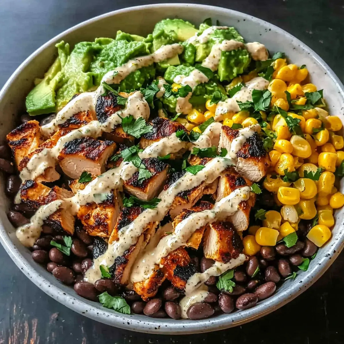 Chipotle Chicken Bowl kcjbzh