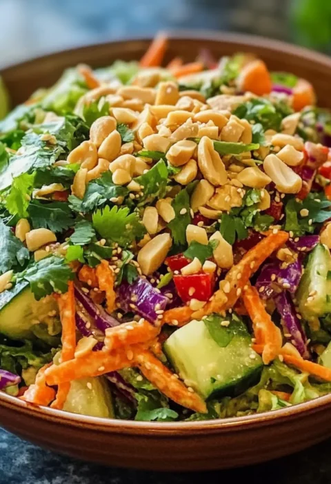 Erdnuss-Knusper-Salat