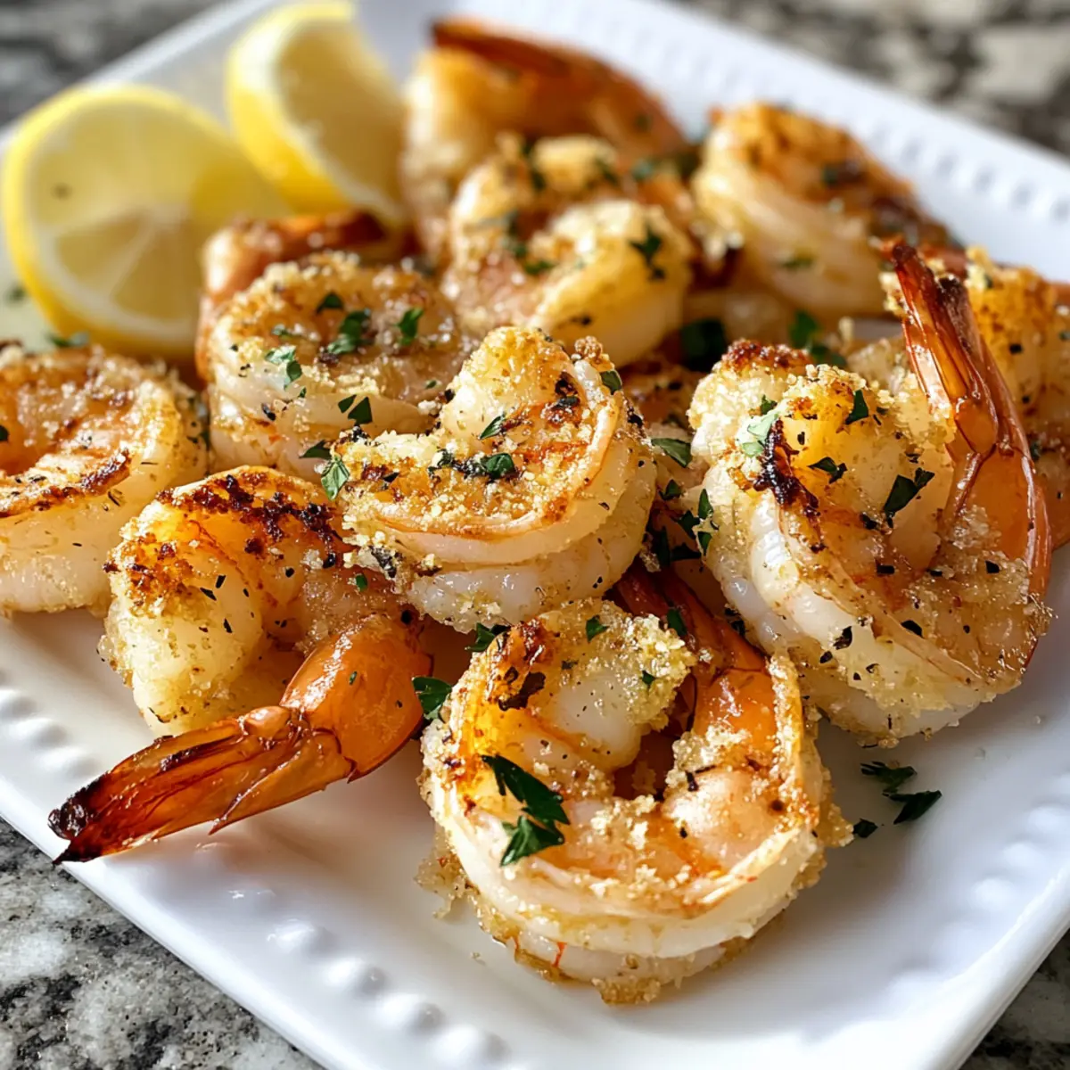 Knoblauch Parmesan geröstete Garnelen einfach genießen 3 Garlic Parmesan Roasted Shrimp esrgyu