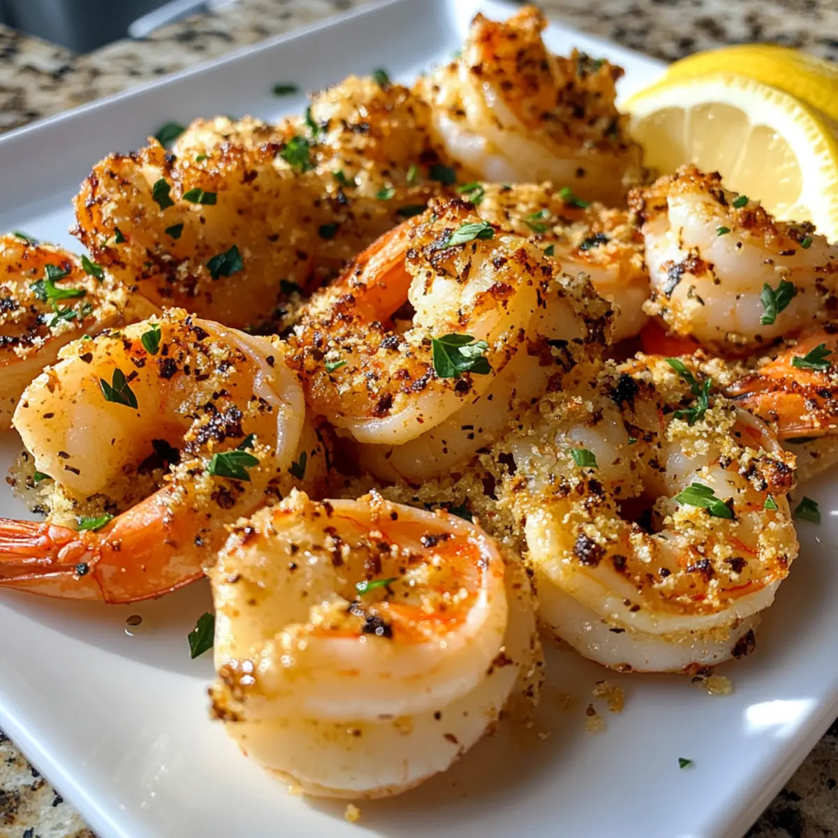 Knoblauch Parmesan geröstete Garnelen einfach genießen 5 Knoblauch Parmesan geröstete Garnelen
