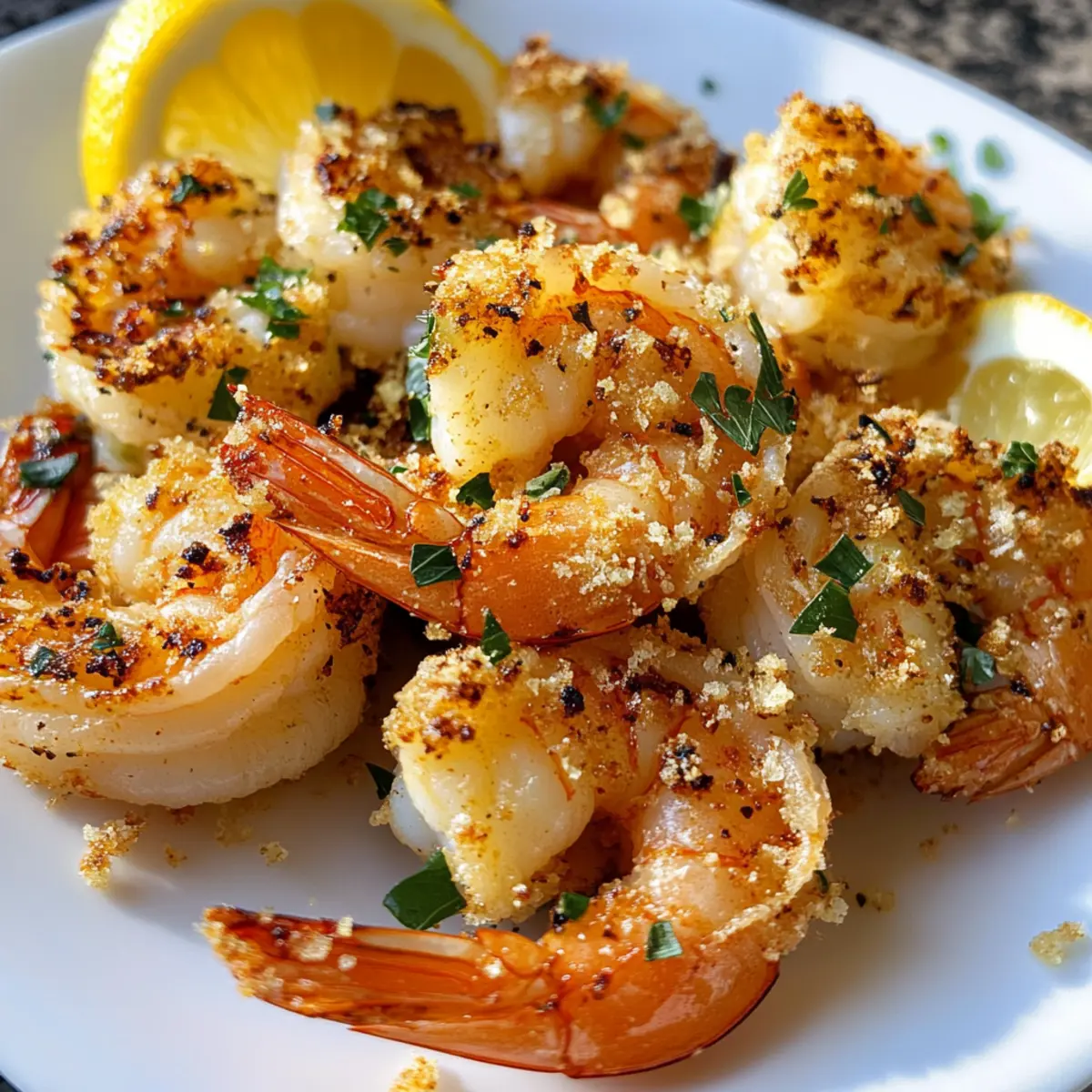 Knoblauch Parmesan geröstete Garnelen einfach genießen 4 Garlic Parmesan Roasted Shrimp ugl3ji