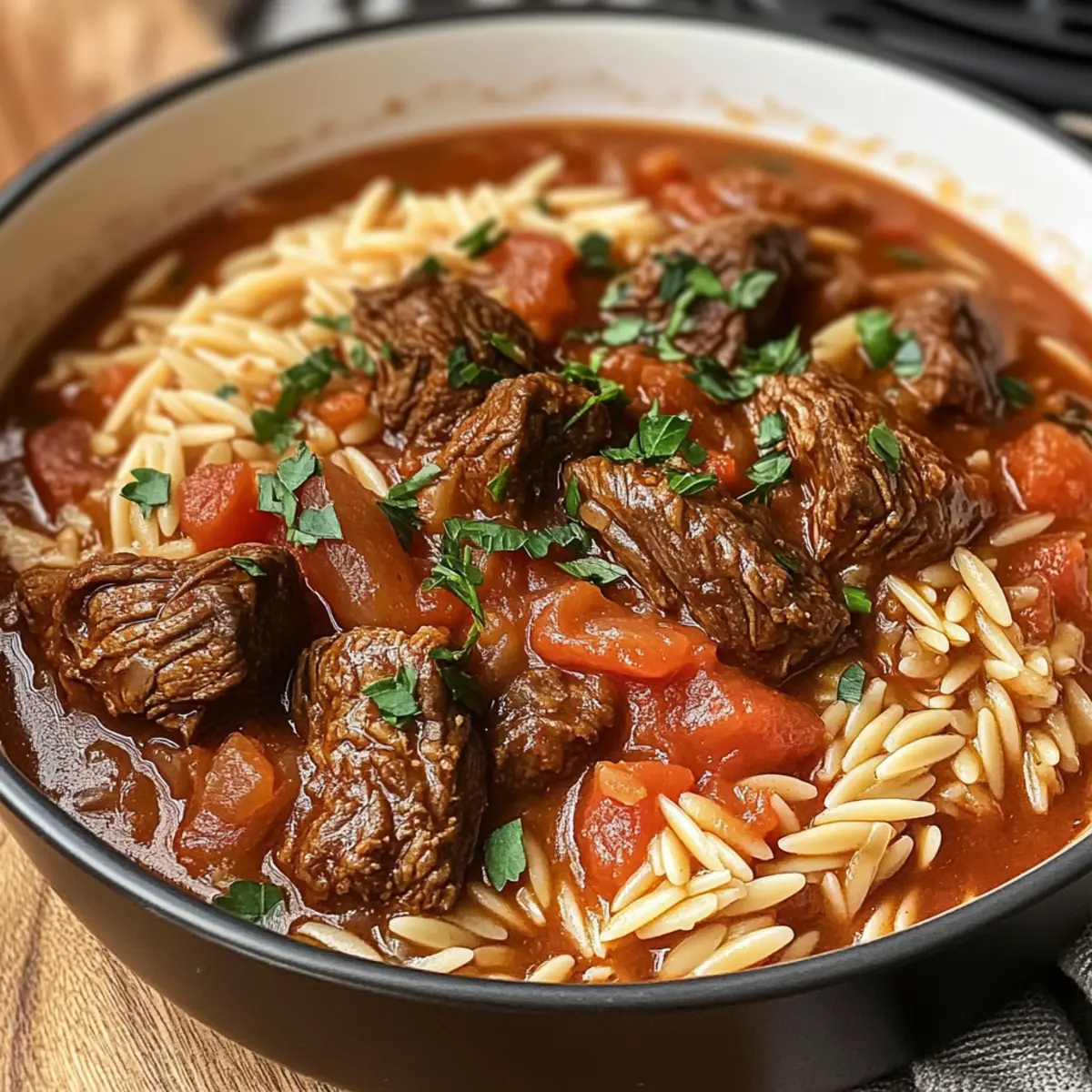 Griechischer Rindereintopf Rezept für gemütliche Abende 3