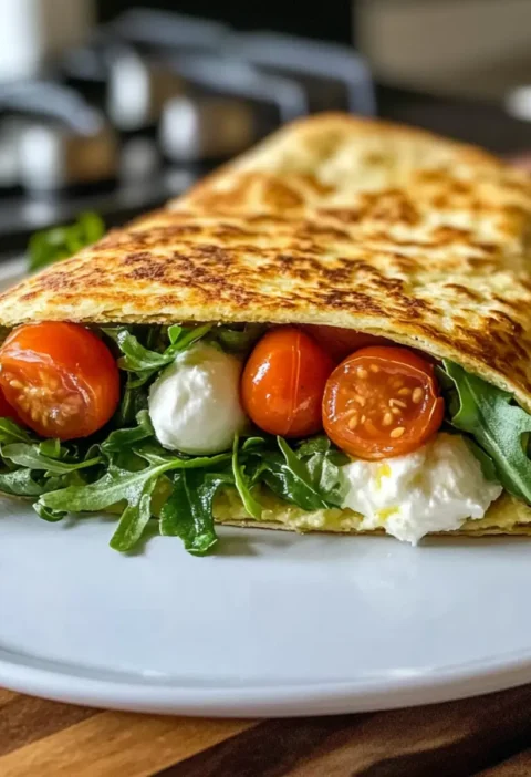 Hüttenkäse Wrap