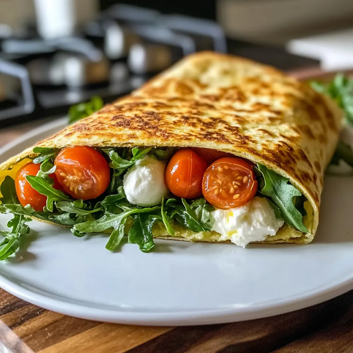 Hüttenkäse Wrap für einen gesunden Genuss 5 Hüttenkäse Wrap