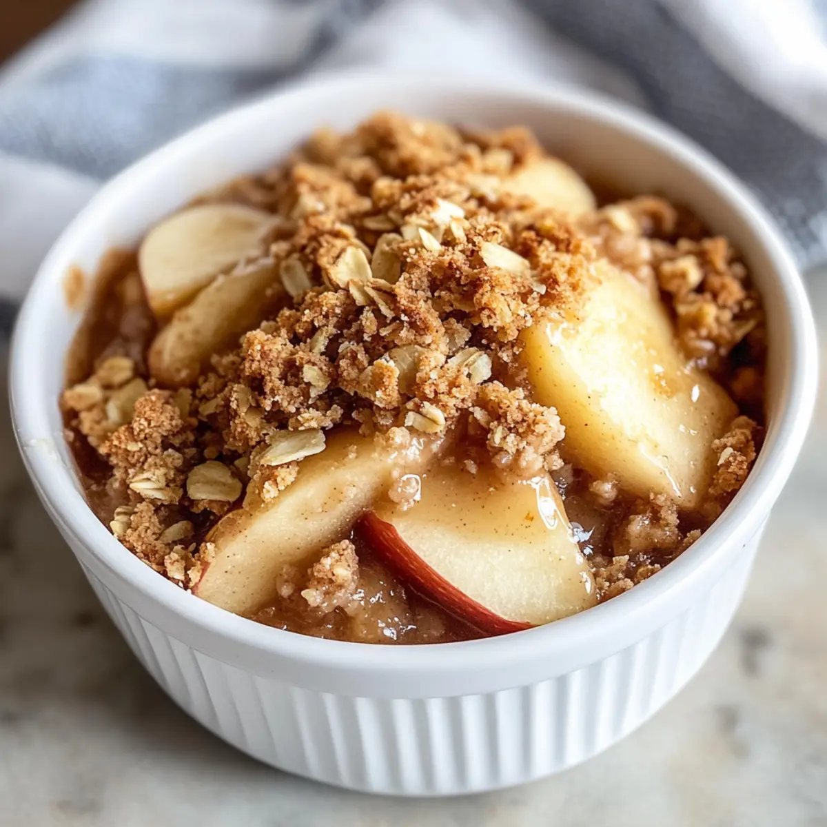 Healthy High Protein Apple Crisp d84jpo