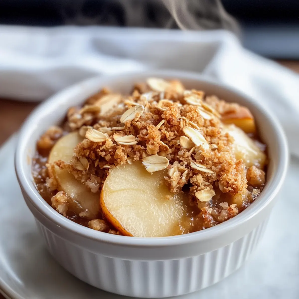 Gesunder Hochprotein-Apfel-Crisp für jeden Tag 3 Healthy High Protein Apple Crisp gp8u8e