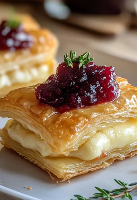 Herzhafte Camembert-Häppchen