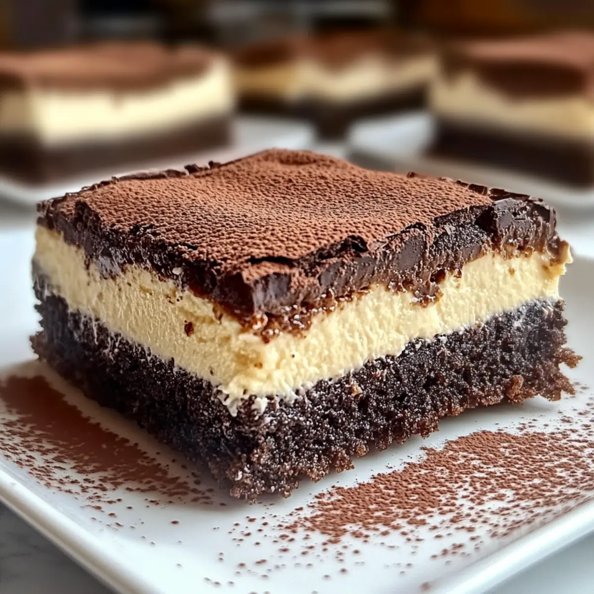 Indulgente Tiramisu-Brownies für süße Momente 3 Indulgente Tiramisu Brownies zdh55l