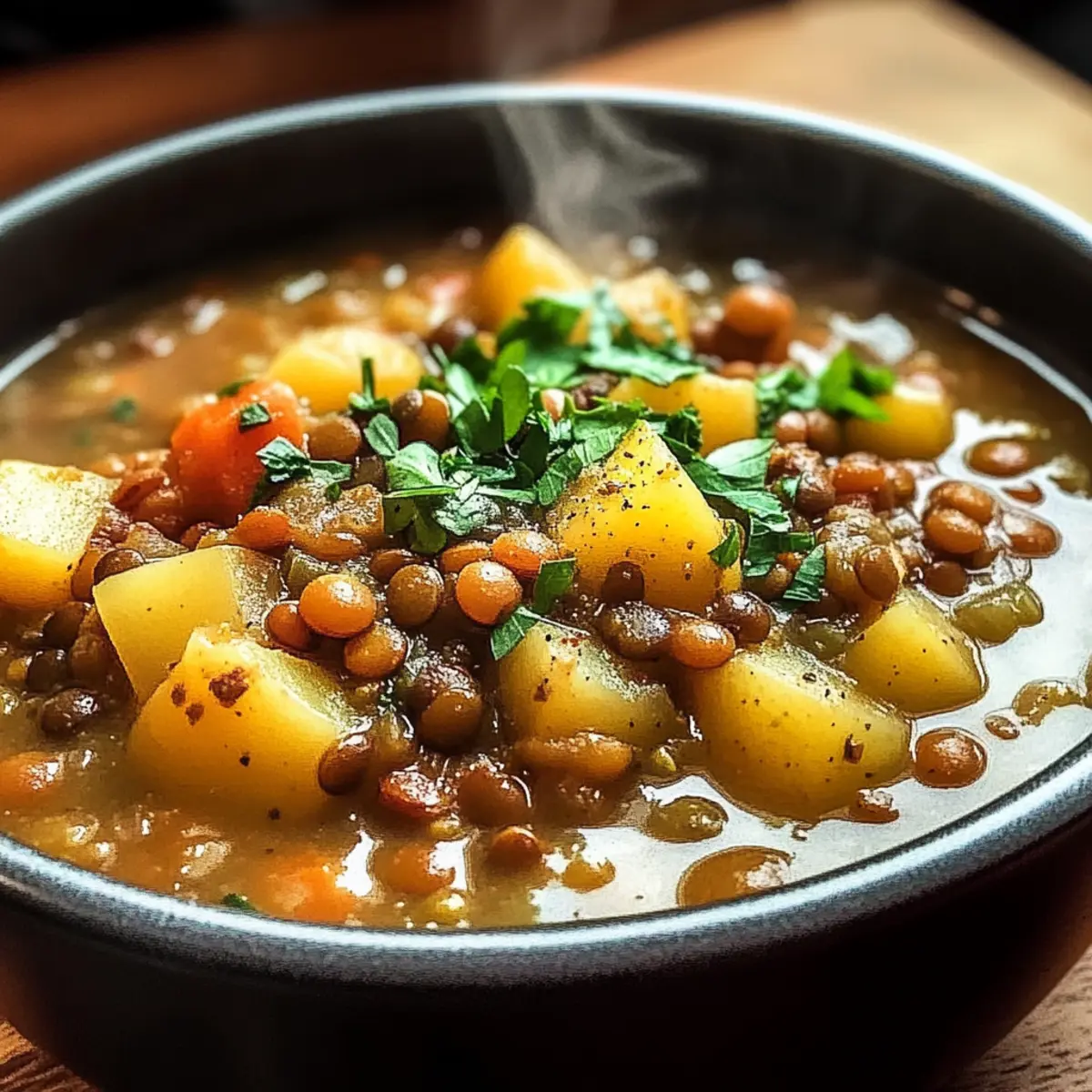 Wärmender Linsen-Kartoffel-Eintopf für kalte Tage 5 Linsen-Kartoffel-Eintopf