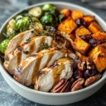 Crockpot griechische Hähnchen-Pitas mit Tzatziki genießen