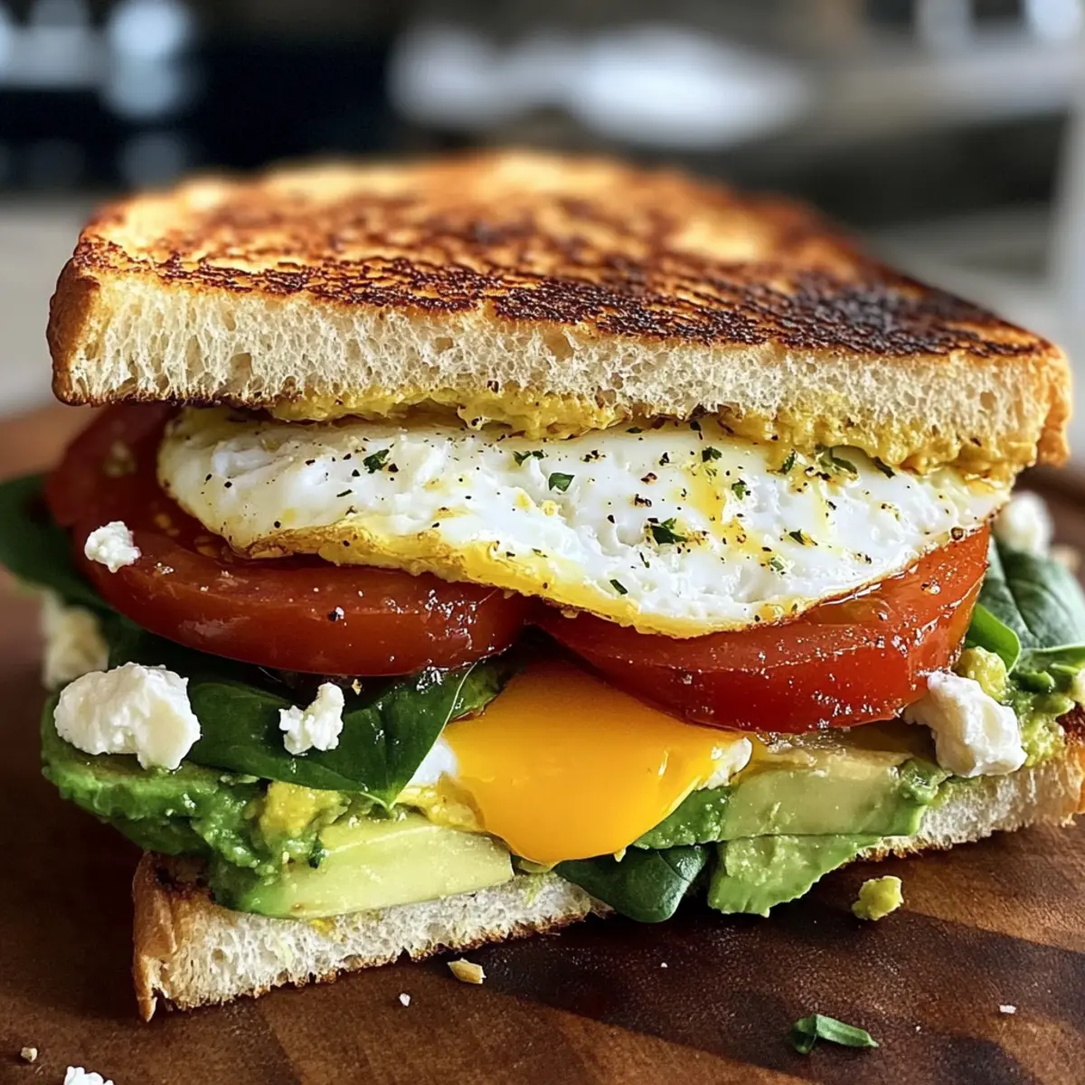 Mittelmeer Frühstücksbrötchen für den perfekten Start 2 Mediterranean Breakfast Sandwich m1sfuj
