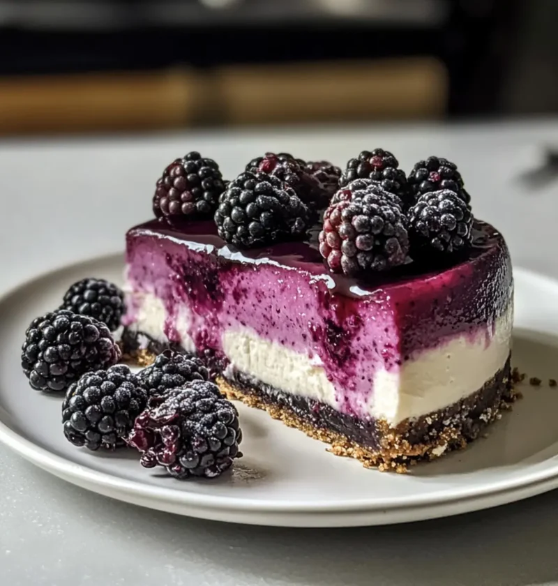 Keine Backen Brombeer-Käsekuchen für Perfekte Sommermomente 13 Keine Backen Brombeer-Käsekuchen