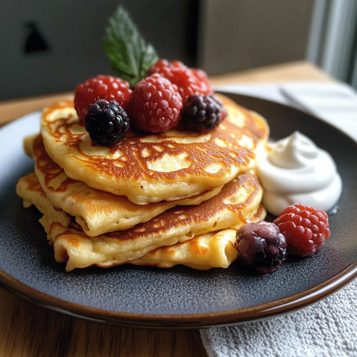Quark-Pfannkuchen ohne Mehl für ein gesundes Frühstück 3 Quark Pfannkuchen ohne Mehl bdie87