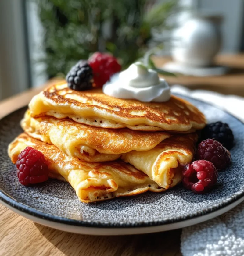 Quark-Pfannkuchen ohne Mehl für ein gesundes Frühstück 29 Quark-Pfannkuchen ohne Mehl