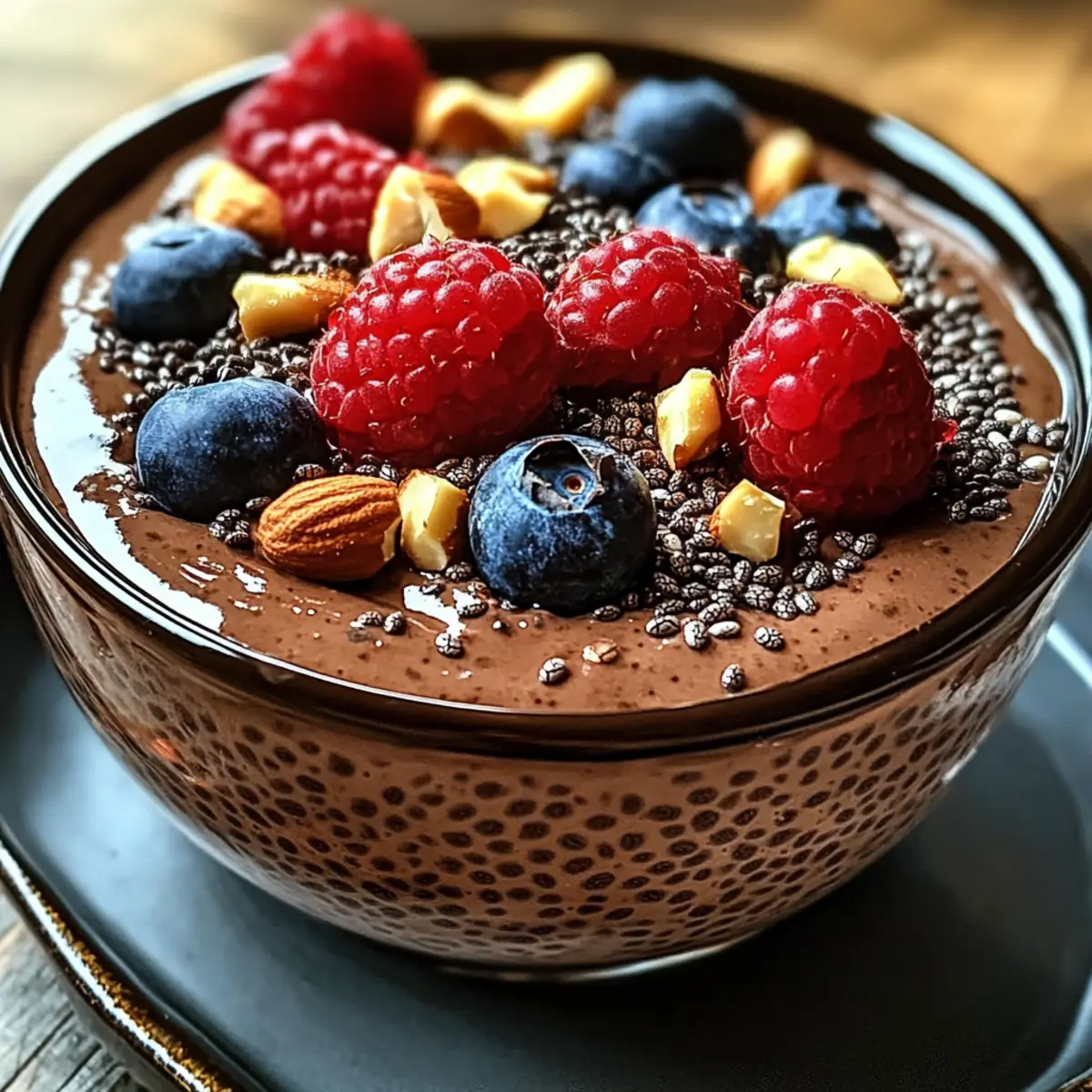 Schokoladen Chia Pudding für Verwöhnmomente 3 Schokoladen Chia Pudding grcucy