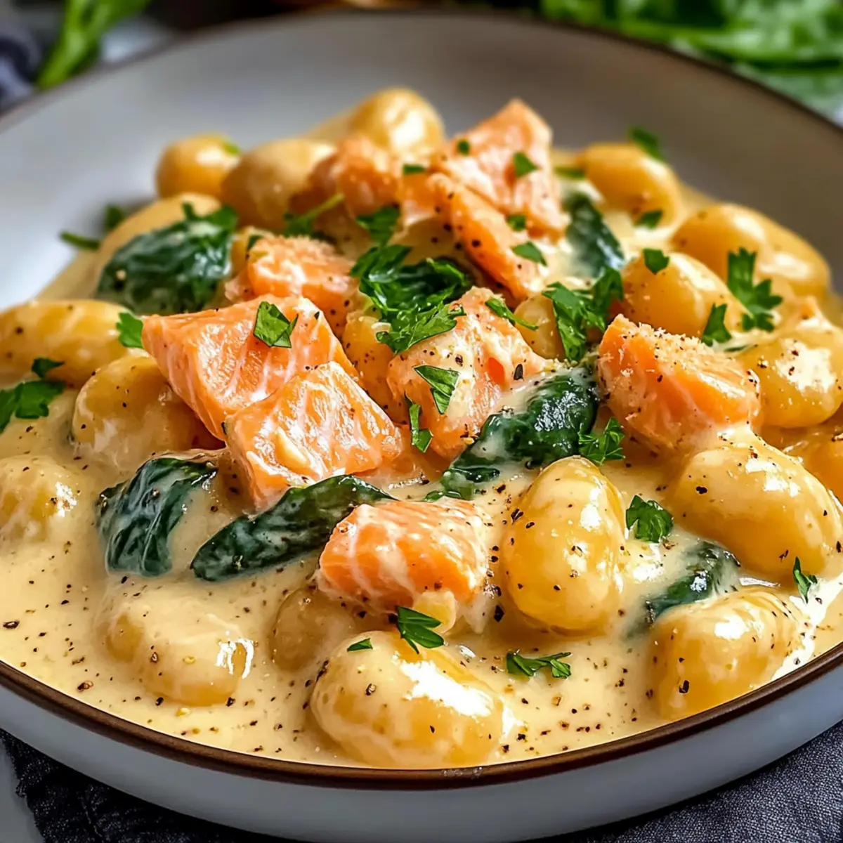 Smoked Salmon Gnocchi smmd06