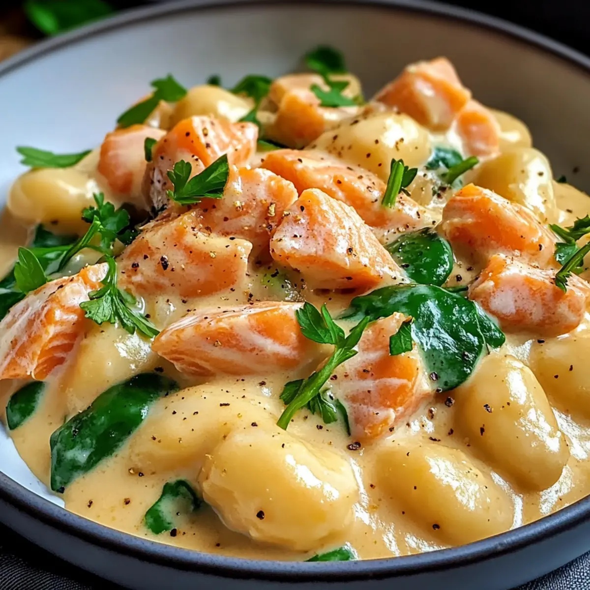 Smoked Salmon Gnocchi tb897q