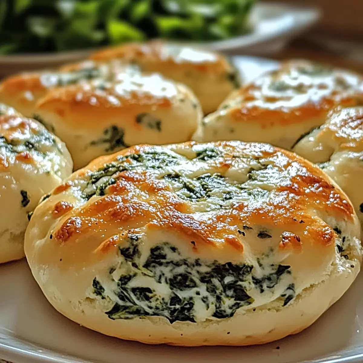 Spinat Hüttenkäse Flagels für gesunde Snacks 4 Spinach Cottage Cheese avdj2g