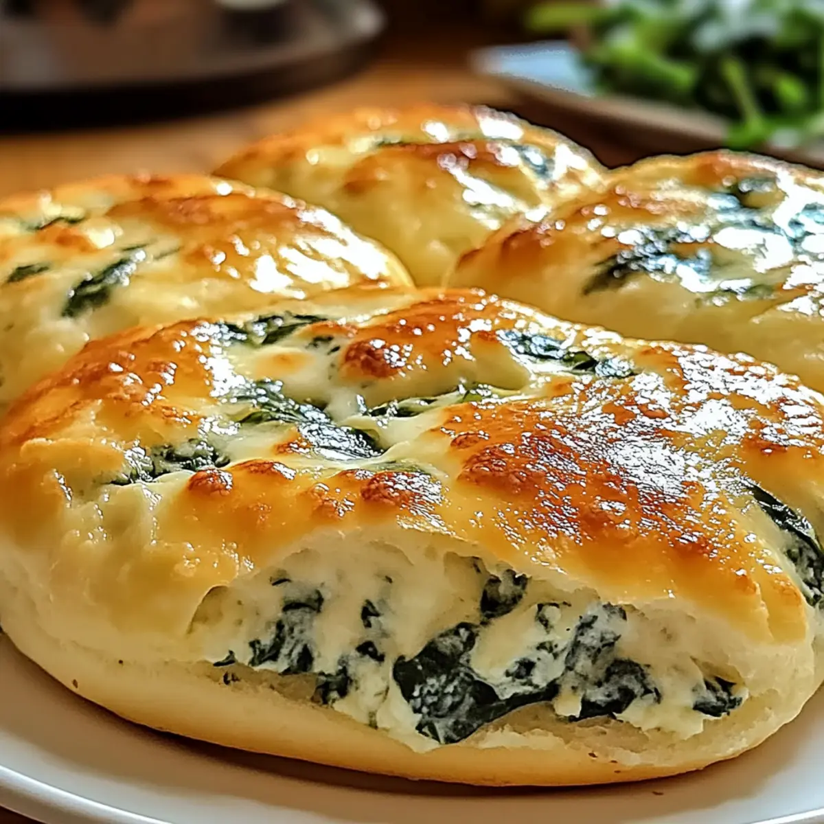 Spinat Hüttenkäse Flagels für gesunde Snacks 2 Spinach Cottage Cheese mlkzb7