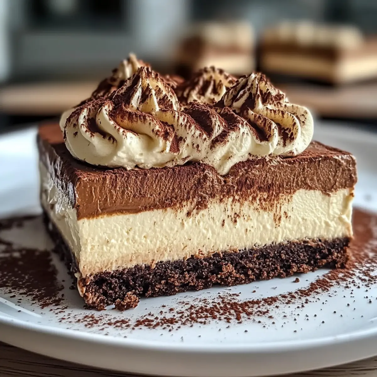 Tiramisu Käsekuchen Rezept: Dessertliebe pur 5 Tiramisu Käsekuchen Rezept Zutaten: - 200 g Löffelbiskuits - 300 g Frischkäse - 200 ml Sahne - 100 g Puderzucker - 1 Tasse starker Kaffee - 3 Eier - 2 EL Kakaopulver - 1 TL Vanilleextrakt - 1 Prise Salz Anleitung: 1. Heizen Sie den Ofen auf 180°C vor. 2. Zerkleinern Sie die Löffelbiskuits und vermengen Sie sie mit der geschmolzenen Butter. 3. Drücken Sie die Mischung in den Boden einer Springform. 4. Schlagen Sie die Eier und den Puderzucker in einer Schüssel schaumig. 5. Fügen Sie den Frischkäse, die Sahne und den Vanilleextrakt hinzu und mischen Sie gut. 6. Gießen Sie den Kaffee ein und vermengen Sie alles. 7. Gießen Sie die Masse auf den Löffelbiskuitboden. 8. Backen Sie den Kuchen für 45 Minuten. 9. Lassen Sie den Kuchen abkühlen und bestäuben Sie ihn vor dem Servieren mit Kakaopulver.