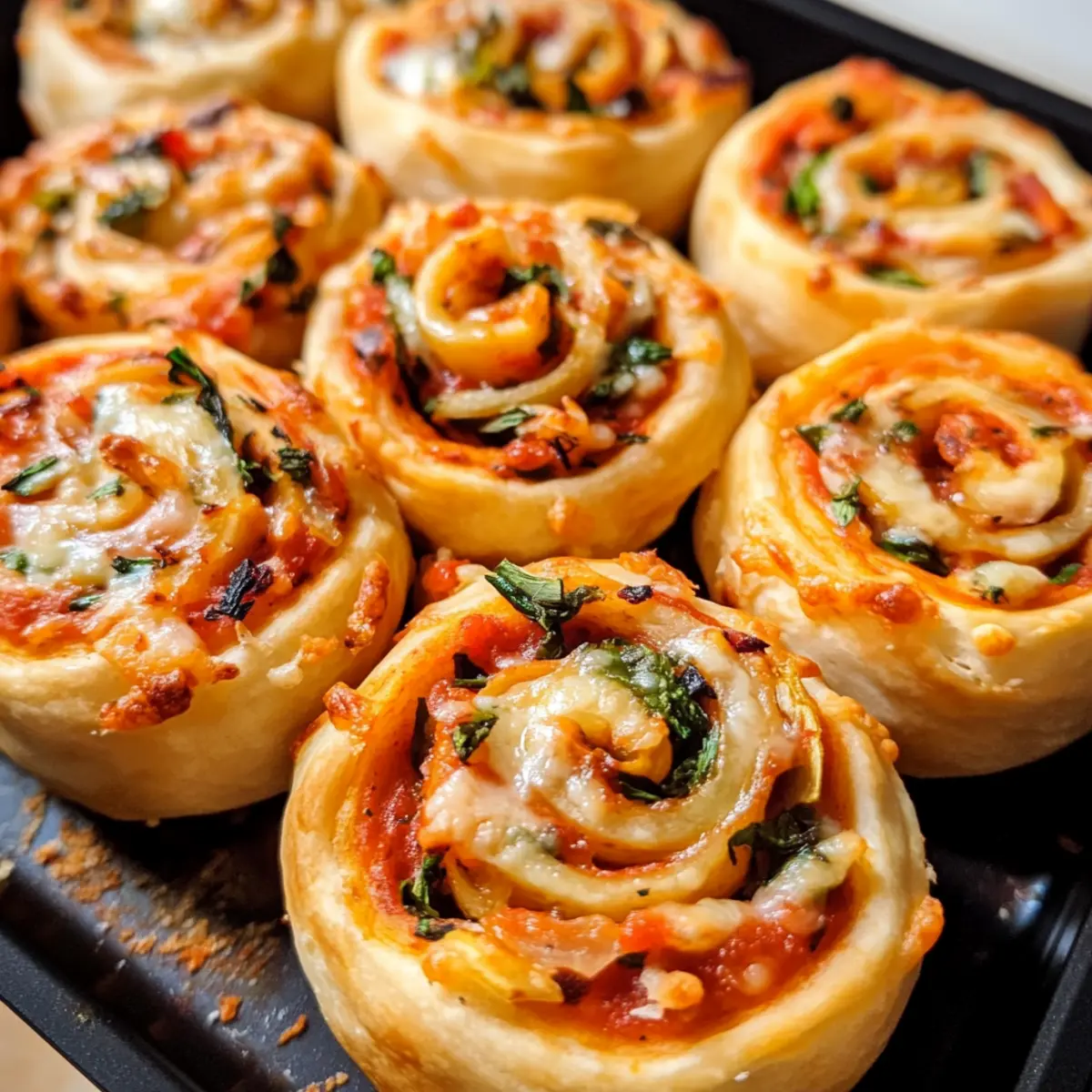 Veganische Pizza-Rollen für den perfekten Snack 5 Veganische Pizza-Rollen