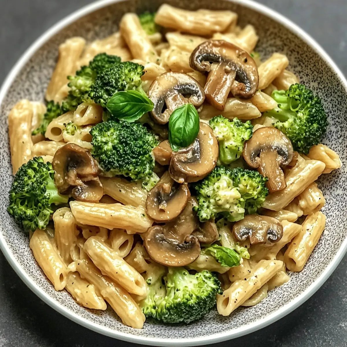 Vegane Pilz-Brokkoli-Pasta für den perfekten Abend 4 Vegane Pilz Brokkoli Pasta i1nq3n