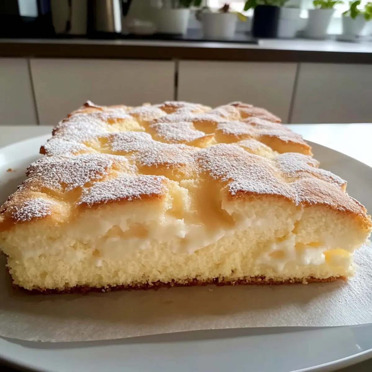Wattekuchen mit 1 Packung Pudding cwqglr