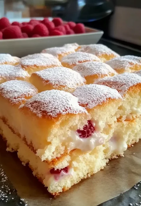 Wattekuchen mit 1 Packung Pudding