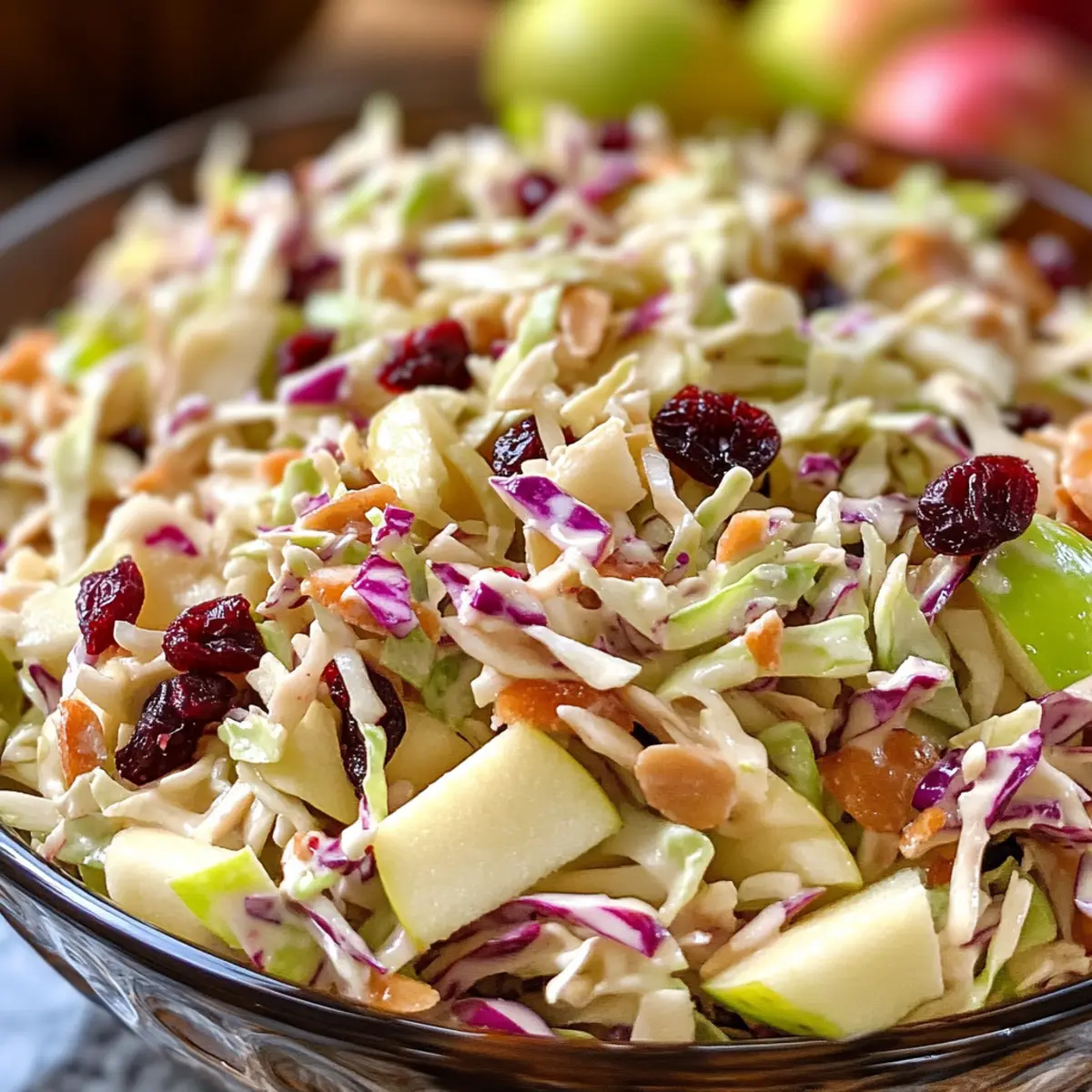 Würzige Apfel-Cranberry-Krautsalat Rezept genießen 4 Zesty Apple Cranberry Coleslaw Recipe adp3mk