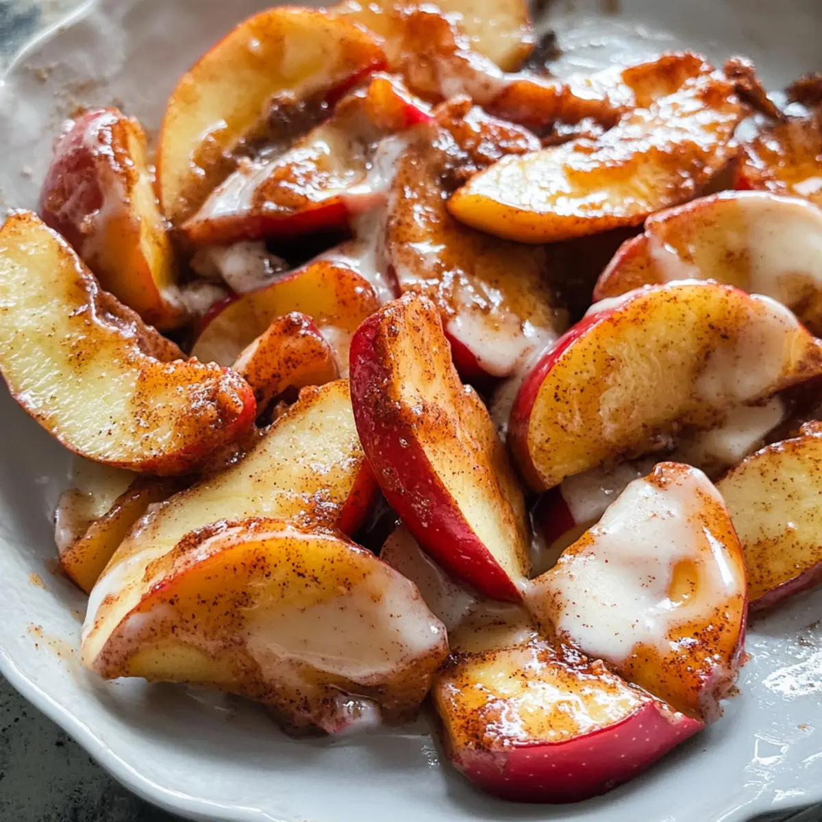 Luftfritteuse Äpfel