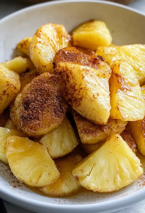 Luftfritteuse Ananas