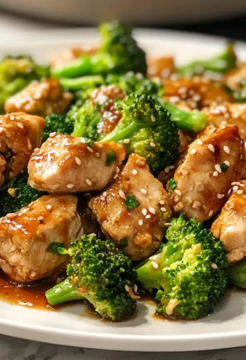 Asiatische Hähnchen-Brokkoli-Pfanne – Low Carb