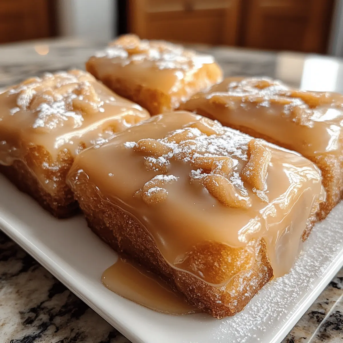 Gebackene Ahorn-Donut-Riegel mit leichtem Twist 2 Baked Maple Donut Bars cbs4ng