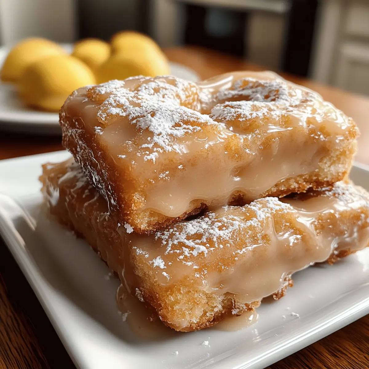 Gebackene Ahorn-Donut-Riegel mit leichtem Twist 4 Baked Maple Donut Bars sphlal