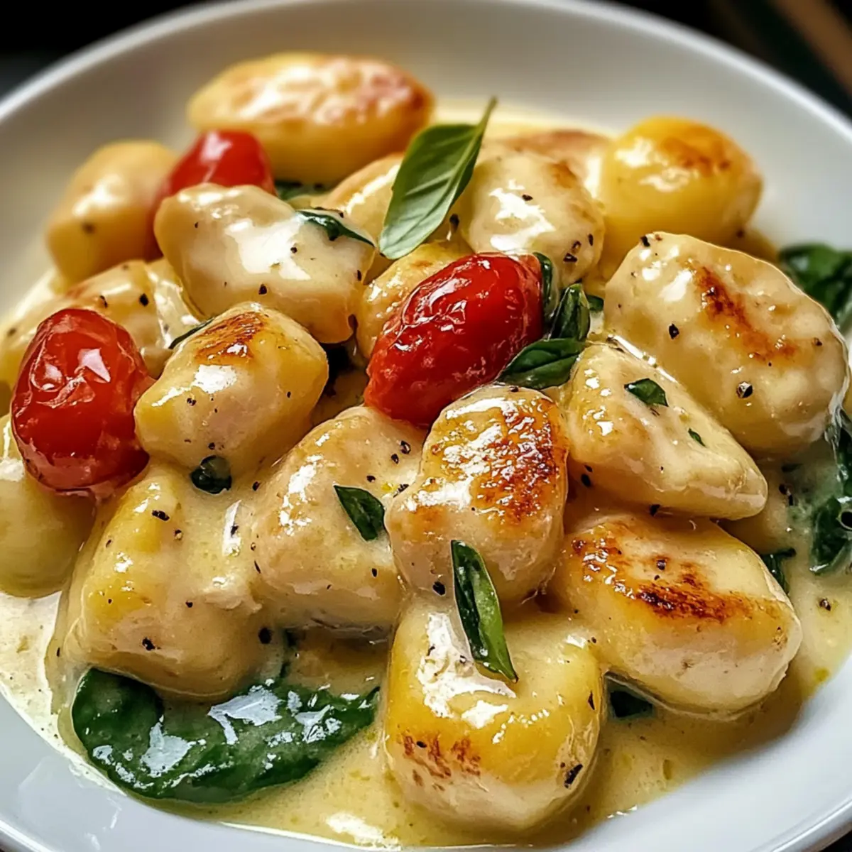 Zitronen-Hähnchen Gnocchi