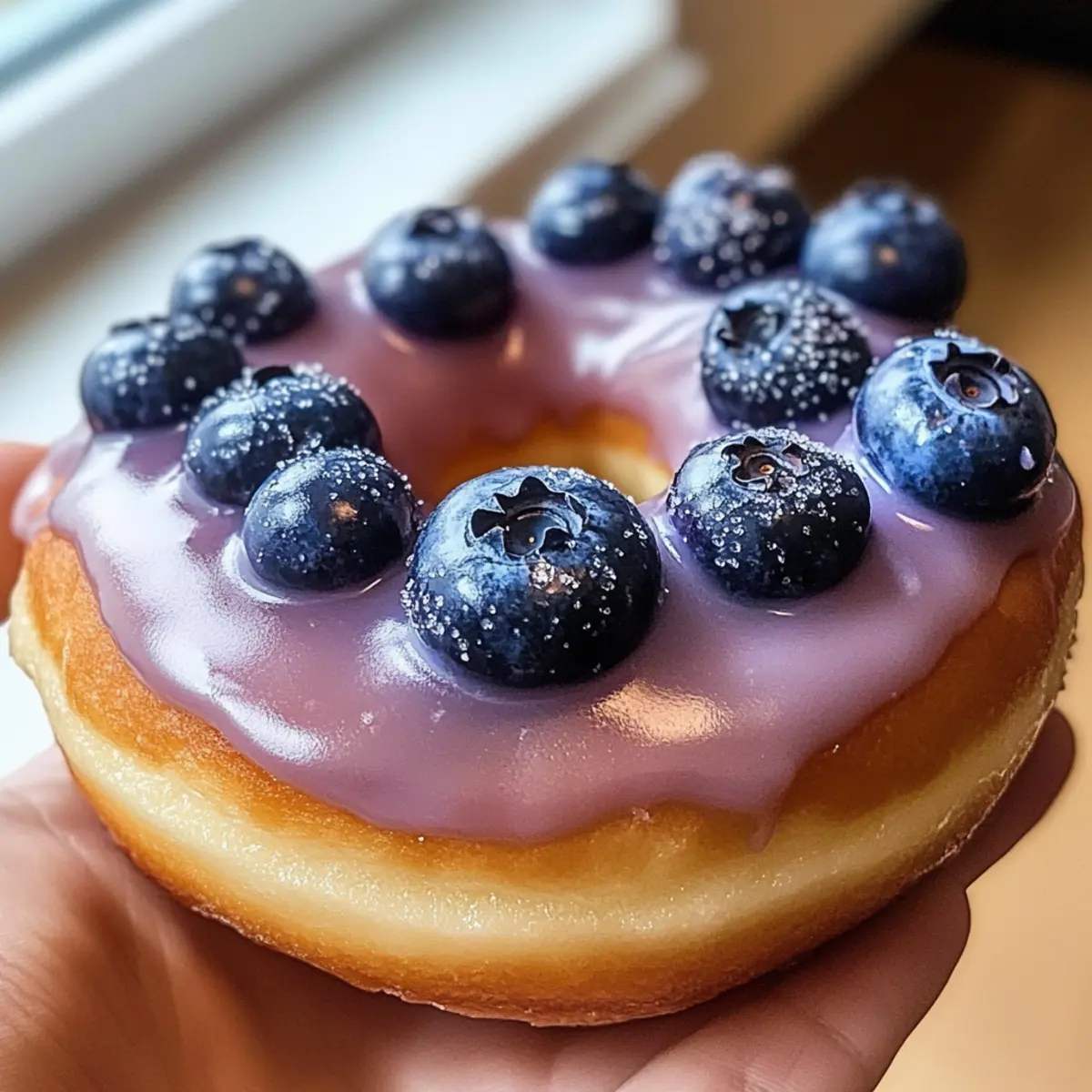Heidelbeer-Kuchen-Donuts: Saftige Köstlichkeiten aus dem Ofen 3 Blueberry Cake Donuts dtz8my