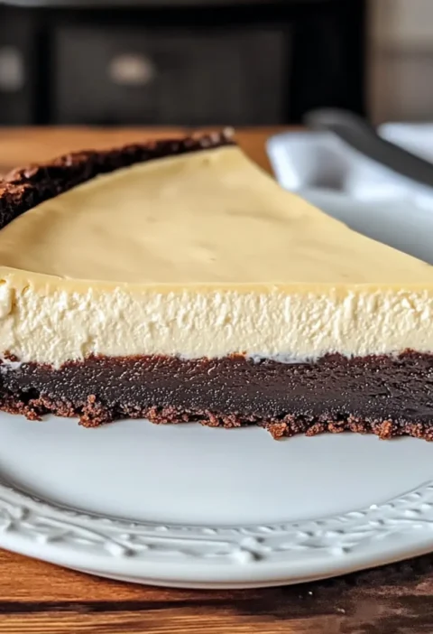 Braunien Käsekuchen mit cremiger Käsefüllung