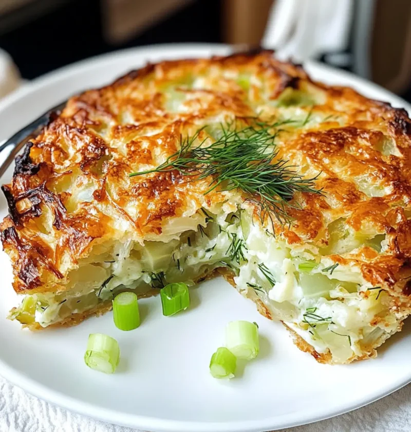 Kohlpastete mit cremiger Dillsoße im Pfannenstyle 1 Kohlpastete