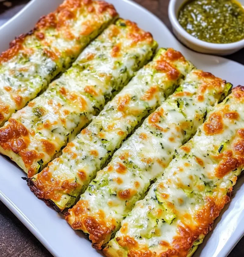 Käse-Zucchini-Brotstangen für einen leckeren Snack 1 Käse-Zucchini-Brotstangen