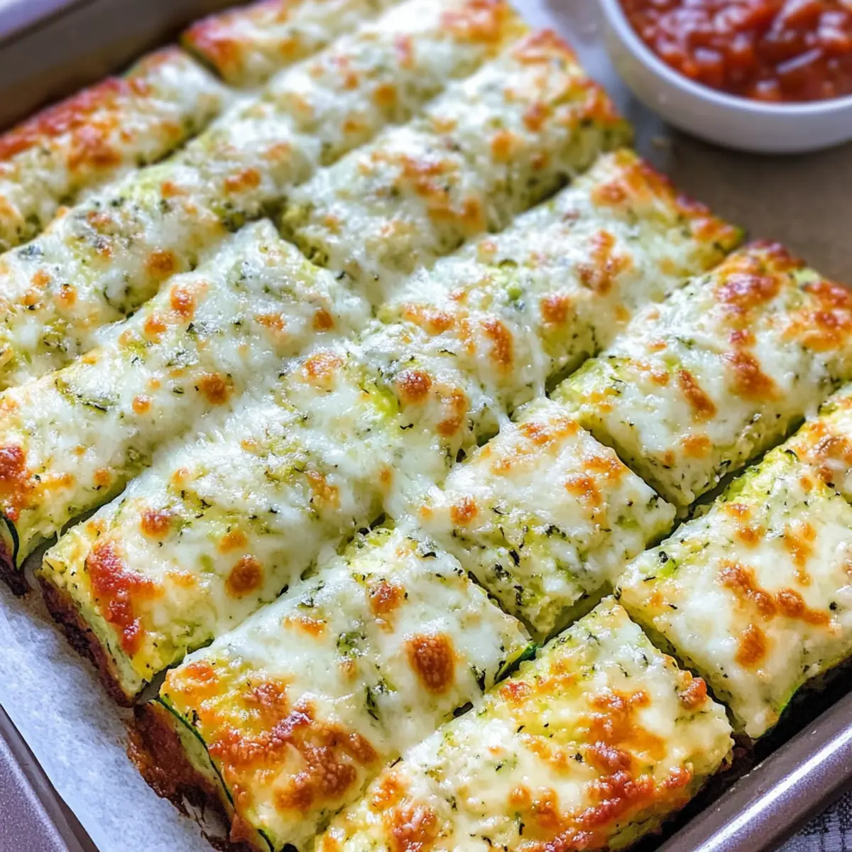 Käse-Zucchini-Brotstangen für einen leckeren Snack 4 Cheesy Zucchini Breadsticks ozsu5y