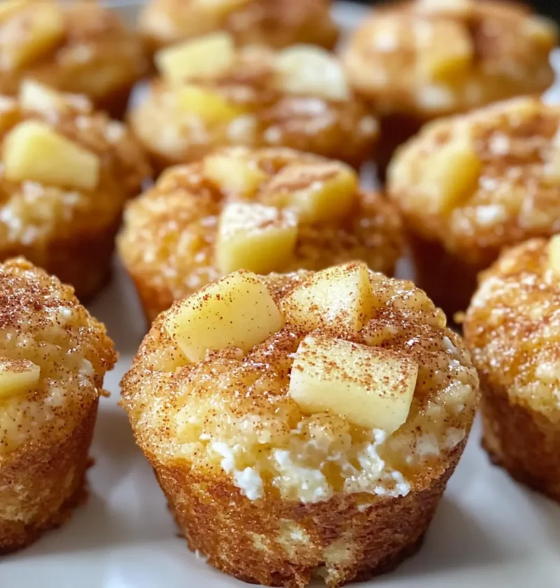 Zimt-Apfel-Hüttenkäse-Biss