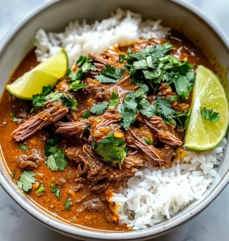 Kokosnuss-Curry-Zerfleddertes Rindfleisch Rezept 1 Kokosnuss-Curry-Zerfleddertes Rindfleisch Rezept