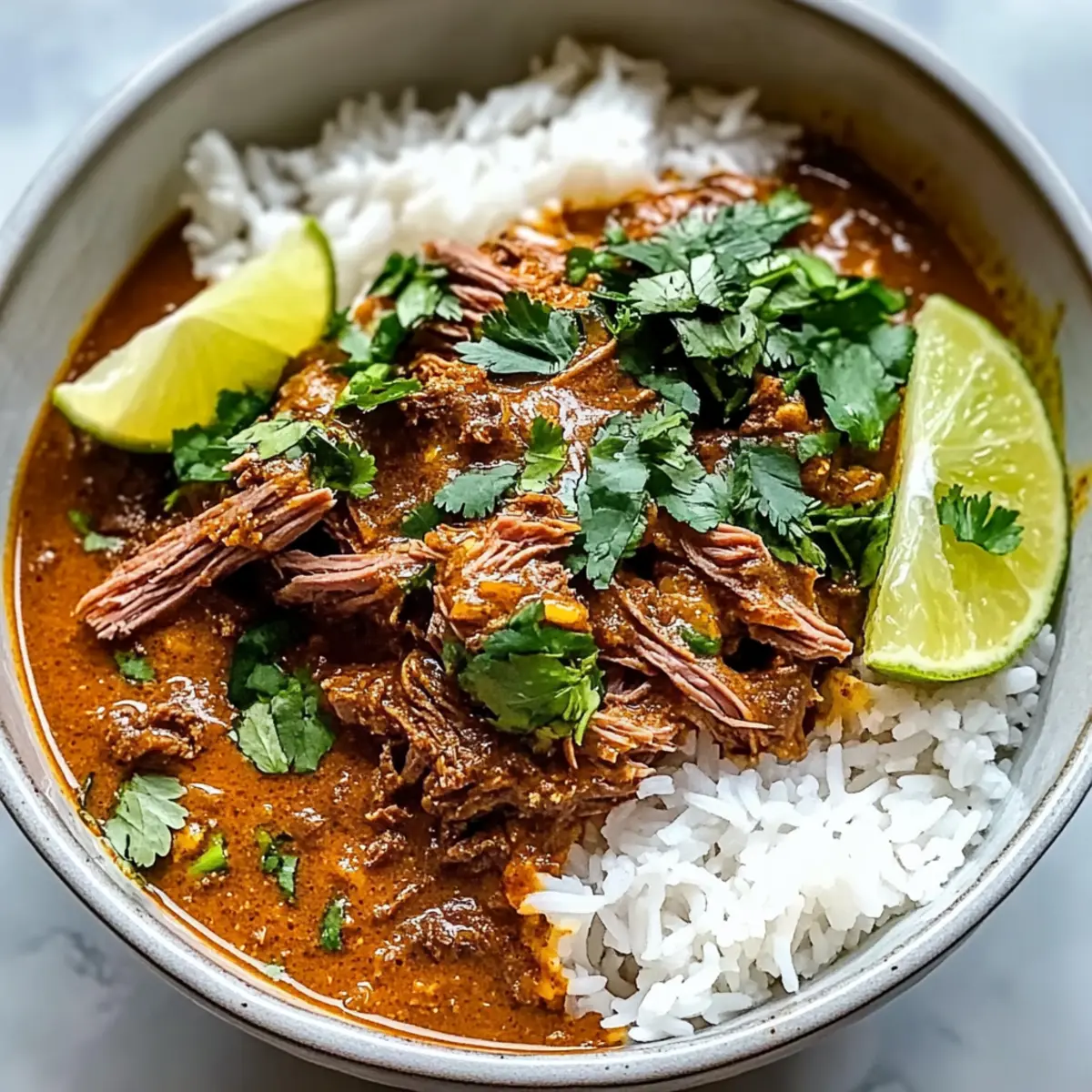 Kokosnuss-Curry-Zerfleddertes Rindfleisch Rezept 5 Kokosnuss-Curry-Zerfleddertes Rindfleisch Rezept