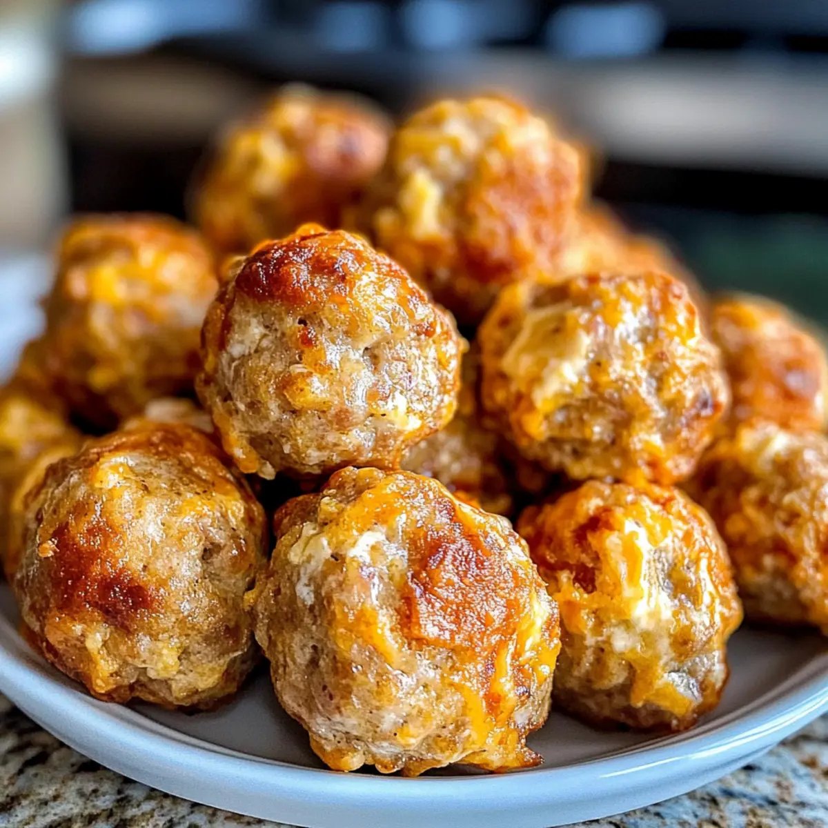 Frischkäse Wurstbällchen für jeden Anlass genießen 3 Cream Cheese Sausage Balls rj6gvr