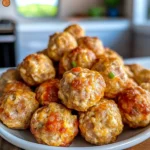 Zimt-Apfel-Hüttenkäse-Biss für gesunde Snacks